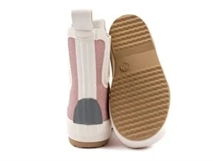 Mikk-line gummistøvle kort woodrose glimmer